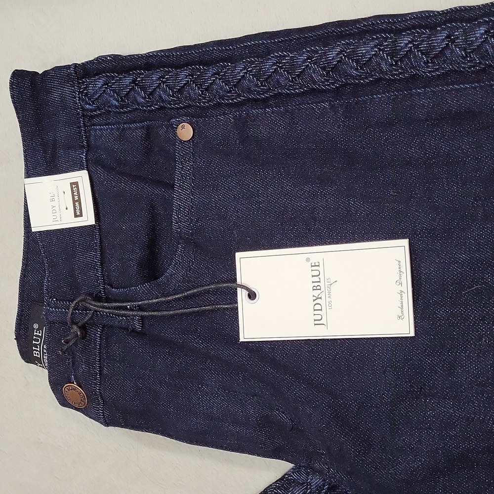 Judy Blue Women's Dark Blue Jeans - Picture 2 of 13